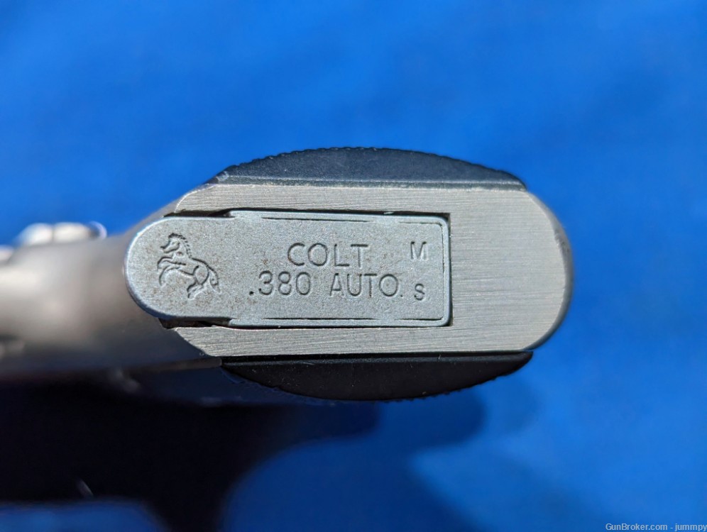 Colt Mustang 380 mfg: 1998 W/Factory case-img-12