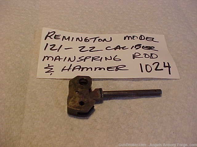 Remington Model 121 Mainspring Rod & Hammer - 22 Cal-img-0
