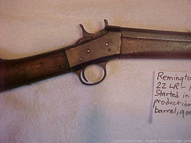 BK# 345  Remington Number 4 - 22 Rifle - Octagon Barrel -img-6