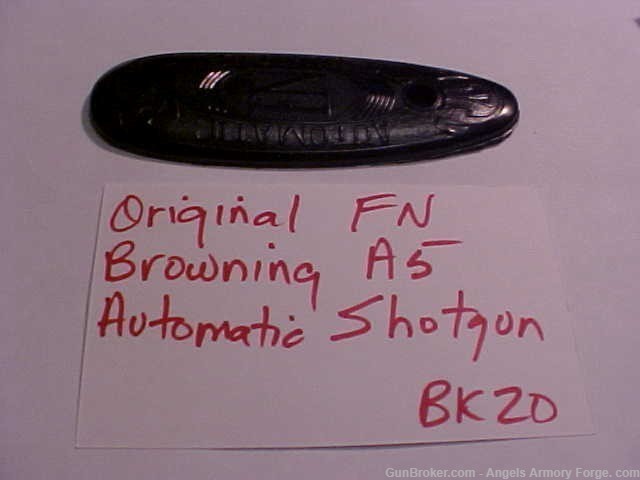 11/22 Original Browning FN Automatic Shotgun (A5) Butt Plate-img-0