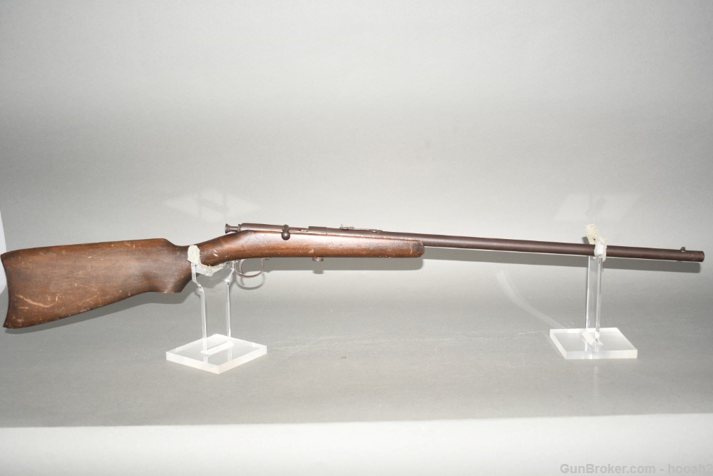 Uncommon Mossberg Model B Single Shot Bolt Action Rifle 22 S L LR C&R-img-0