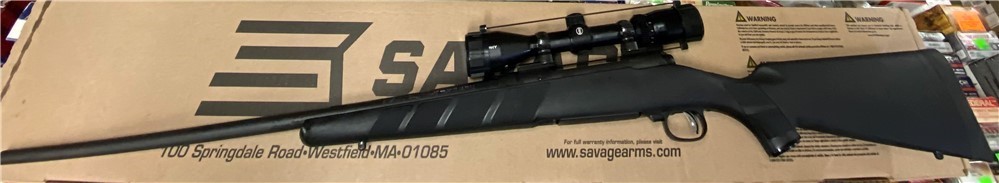 SAVAGE 111 300 WIN MAG ACCU-TRIGGER 24" 97%+ BUSHNELL TROPHY 3-9X40 SCOPE -img-1