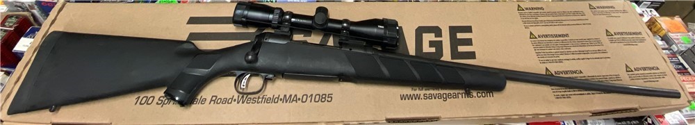 SAVAGE 111 300 WIN MAG ACCU-TRIGGER 24" 97%+ BUSHNELL TROPHY 3-9X40 SCOPE -img-0