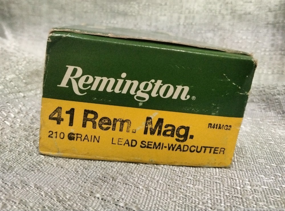Remington 41 Rem Mag 210 Grain Lead Semi-Wadcutter 38 Rounds in Total-img-0