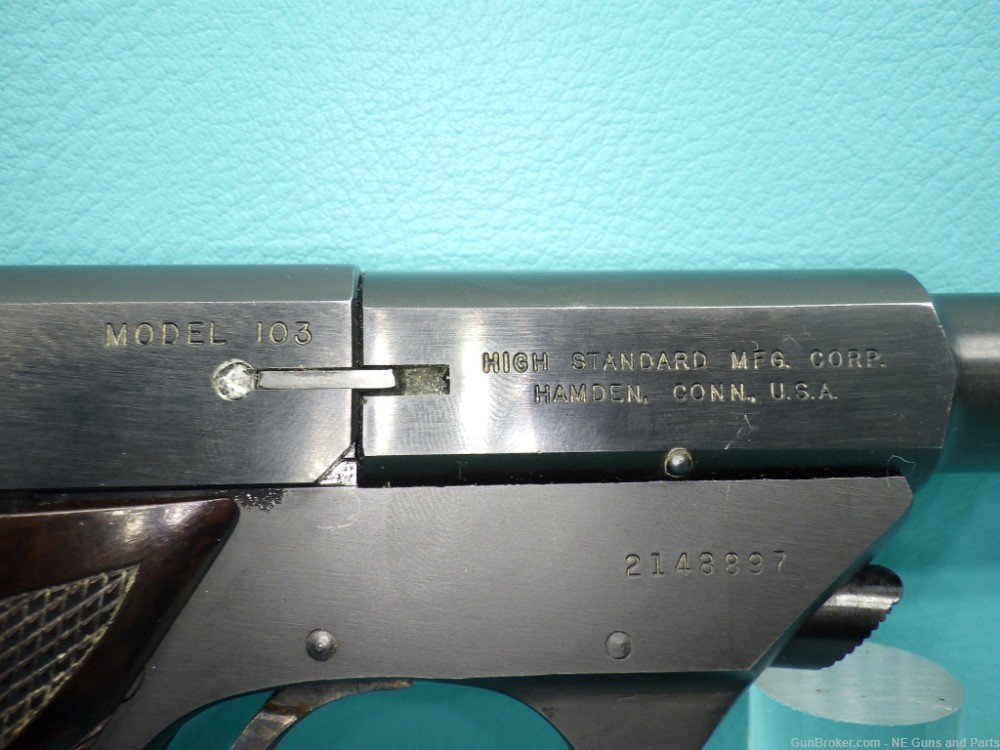 High Standard 103 Sport King 6.75"bbl Pistol W/ 2 Mags MFG 1968-img-4