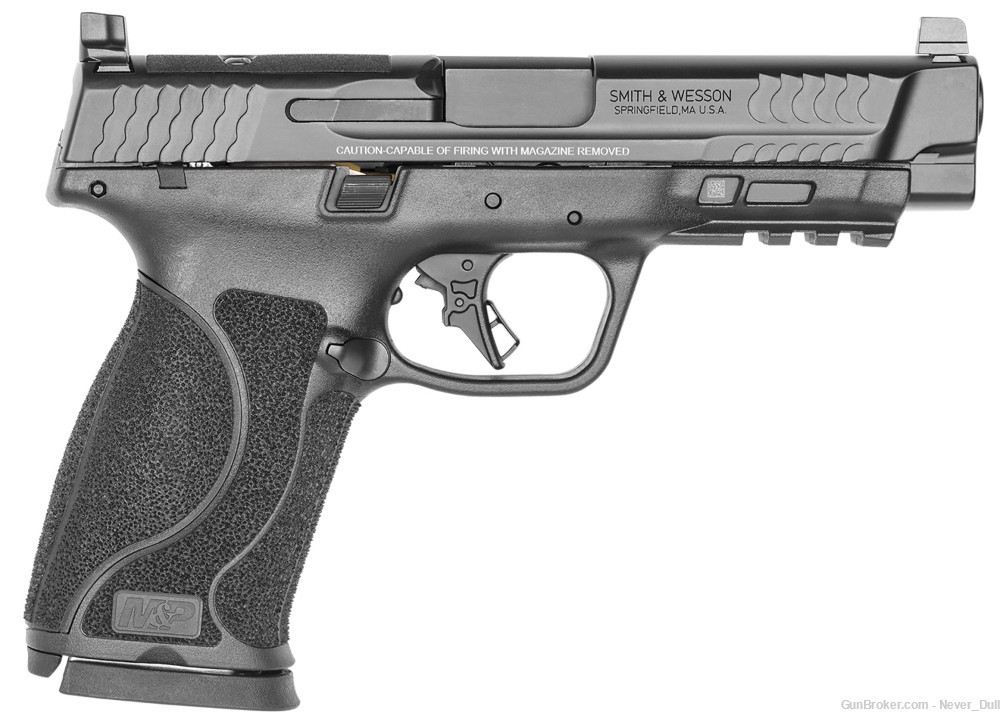 Smith & Wesson M&P M2.0 Full Size 10mm Auto 15+1 4.60" NIB-img-0