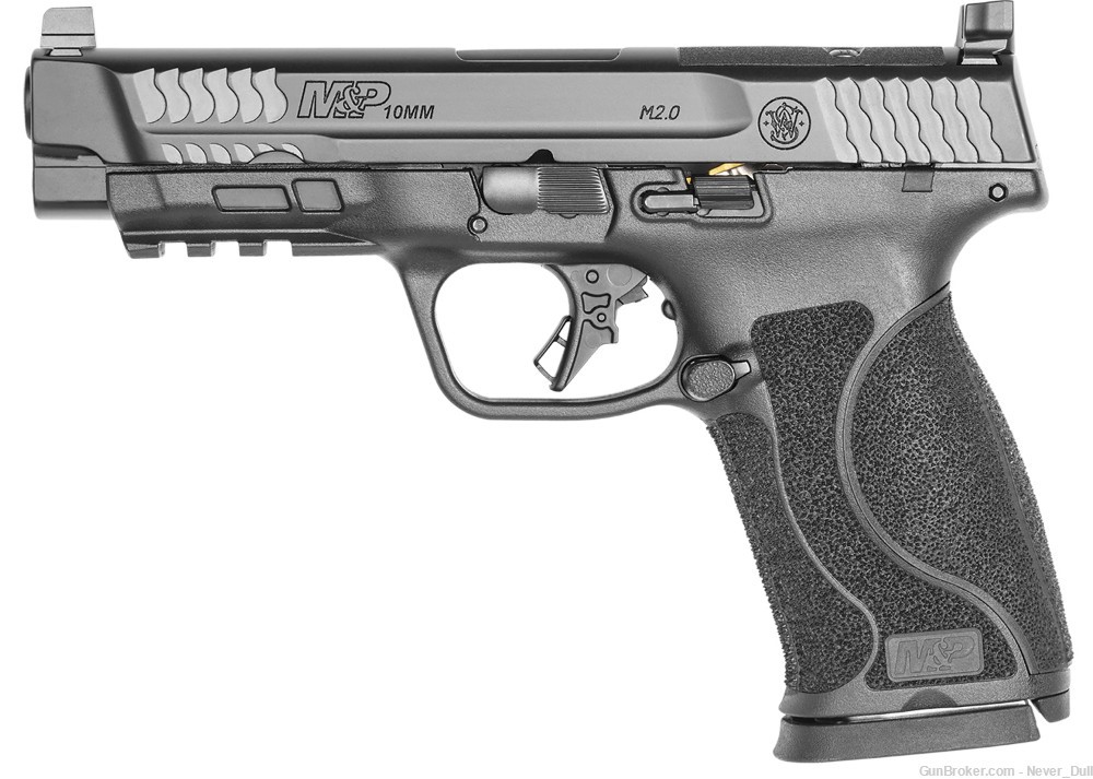 Smith & Wesson M&P M2.0 Full Size 10mm Auto 15+1 4.60" NIB-img-1