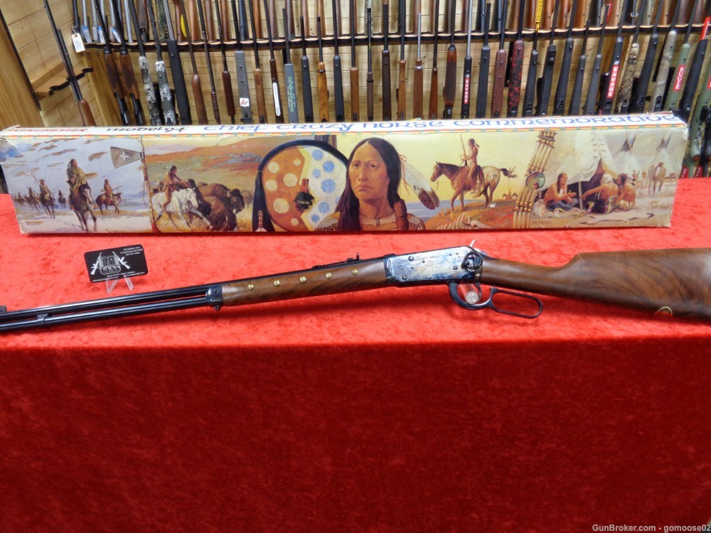 Winchester Model 94 Chief Crazy Horse Commemorative 1894 38-55 WE TRADE BUY-img-42