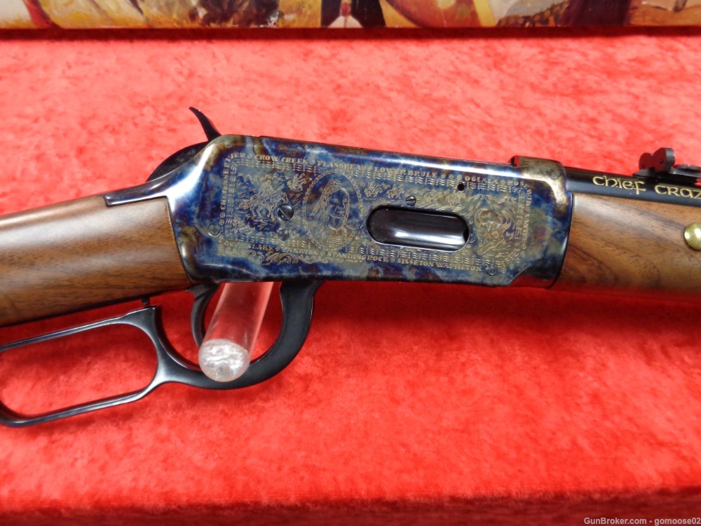 Winchester Model 94 Chief Crazy Horse Commemorative 1894 38-55 WE TRADE BUY-img-2