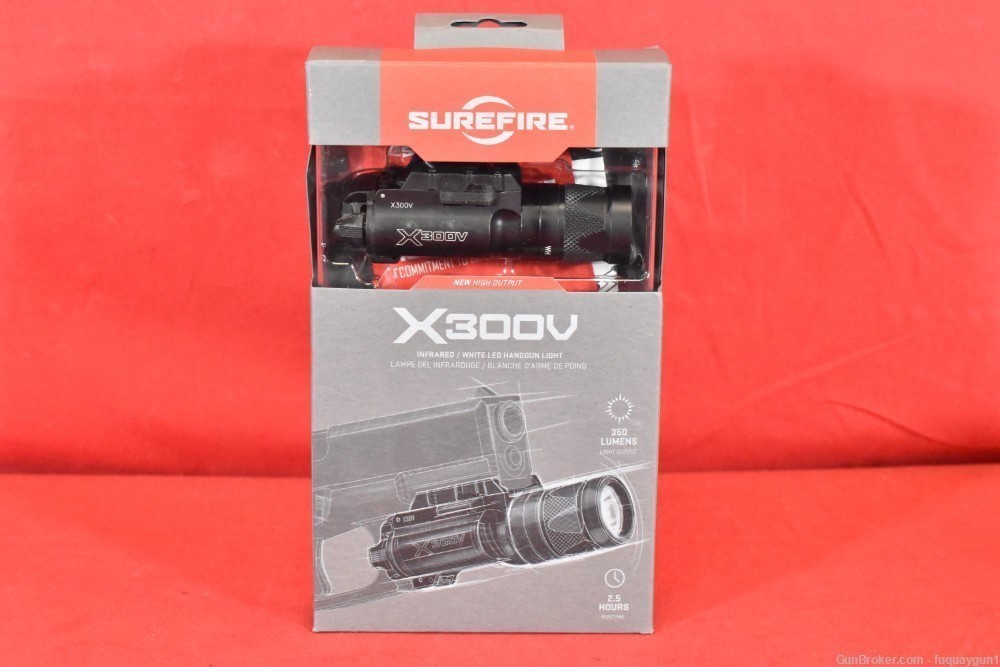SureFire X300V Weaponlight IR / Visible X300 V RailLock-img-1