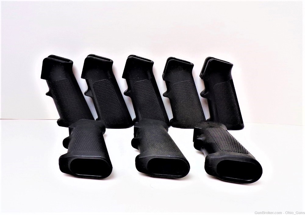 AR15 Take-Off Grips No Bolts - Lot of 8-img-0