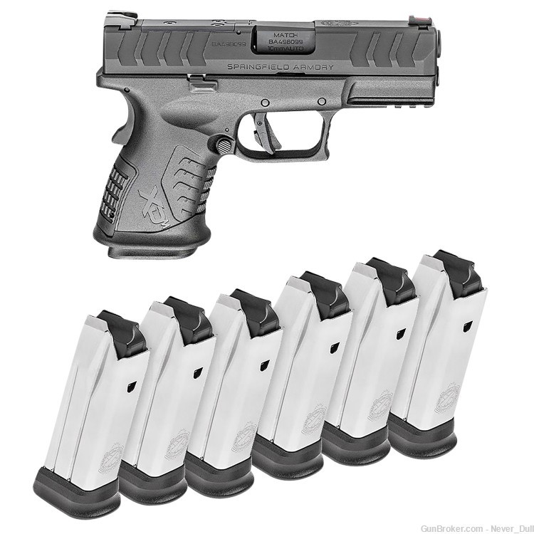 Springfield XD-M Elite OSP Gear Up Package Compact 10mm Auto 11+1 3.80" NIB-img-0