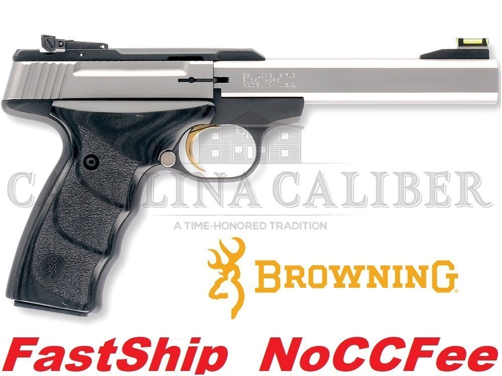BROWNING BUCK MARK PLUS STAINLESS UDX CA COMPLIANT 22 22LR 051427490-img-0