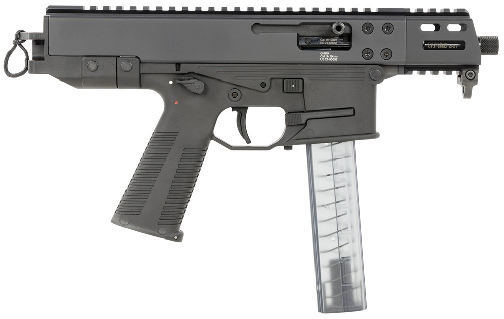 B&T GHM9 Gen 2 Compact 9mm Luger 33+1 4.30 Threaded Barrel Alum Rec M-LOK H-img-0