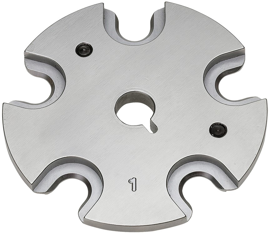 Hornady Lock-N-Load Shell Plate #45 Silver Multi Caliber Steel-img-0