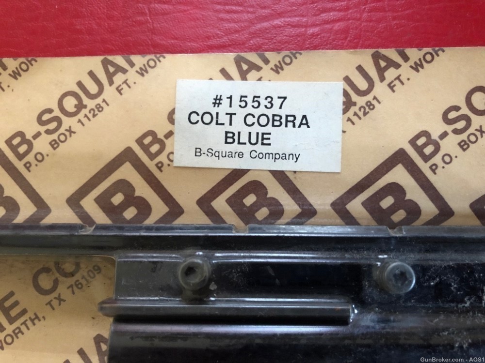 B-Square Scope Mount Colt Cobra Blue 15537 NOS-img-1