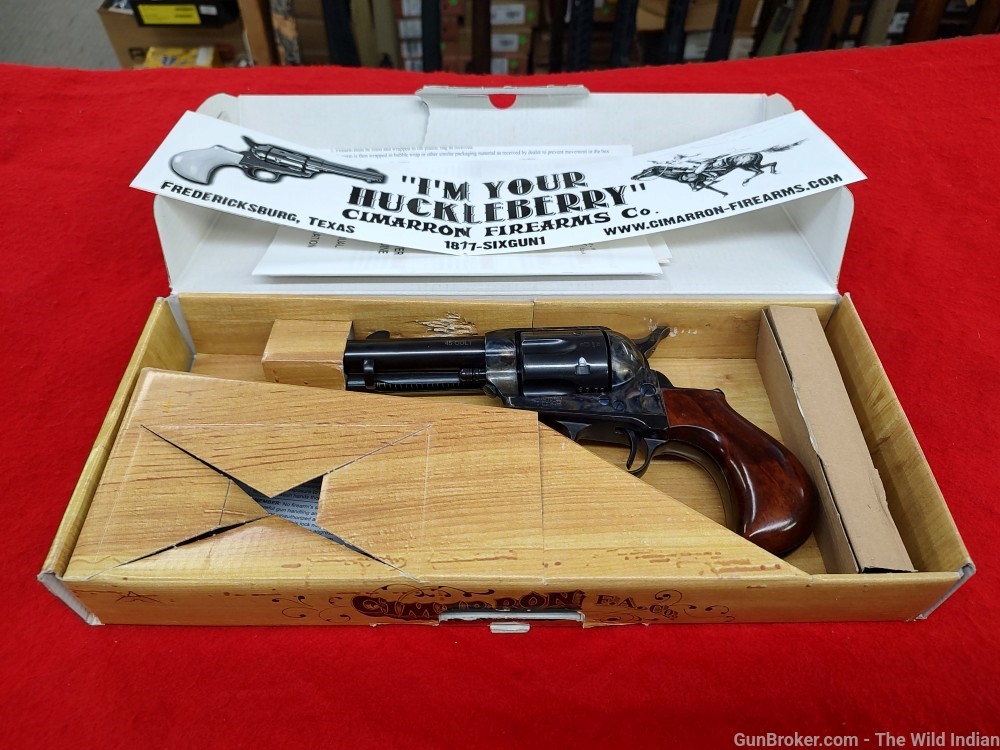 Cimarron Thunderer 3.5" 45 Long Colt Revolver (PRE-OWNED)-img-9