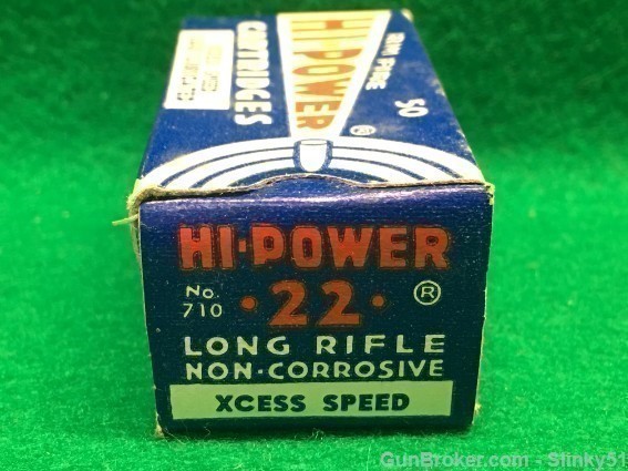 Federal Hi Power .22 LR XCESS SPEED 710 50 Rd-img-1