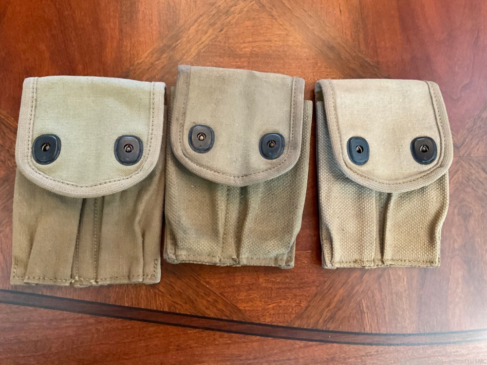 R.H. Long WWI 1911 Magazine Pouches-img-1