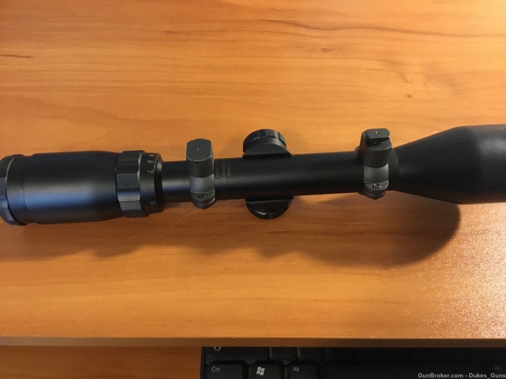Bushnell Banner 3-9x40 Matte Rifle scope with rings-img-2