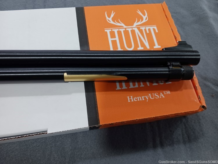 HENRY SIDE GATE BRASS 360 BUCKHAMMER 20" H024-360BH LEVER ACTION RIFLE NEW-img-6