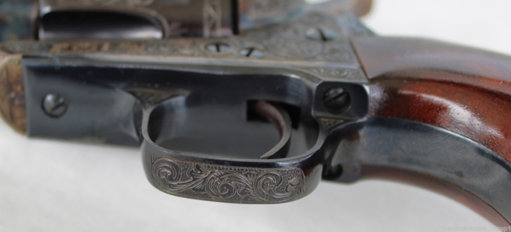 EMF / ASM 1873 Colt Hartford Model  Hand ENGRAVED-img-33