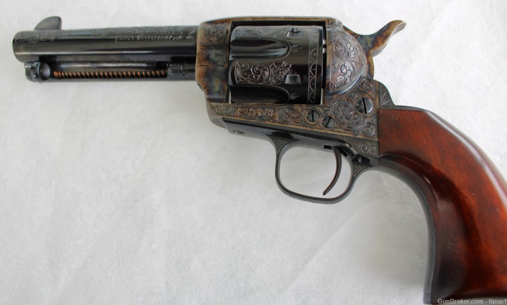 EMF / ASM 1873 Colt Hartford Model  Hand ENGRAVED-img-20