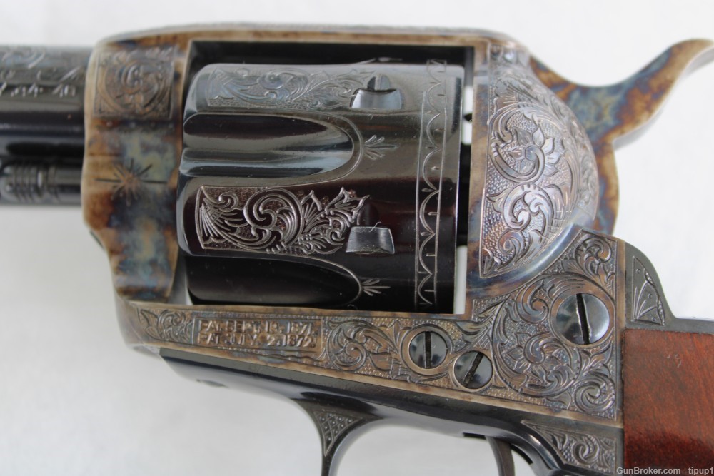 EMF / ASM 1873 Colt Hartford Model  Hand ENGRAVED-img-21
