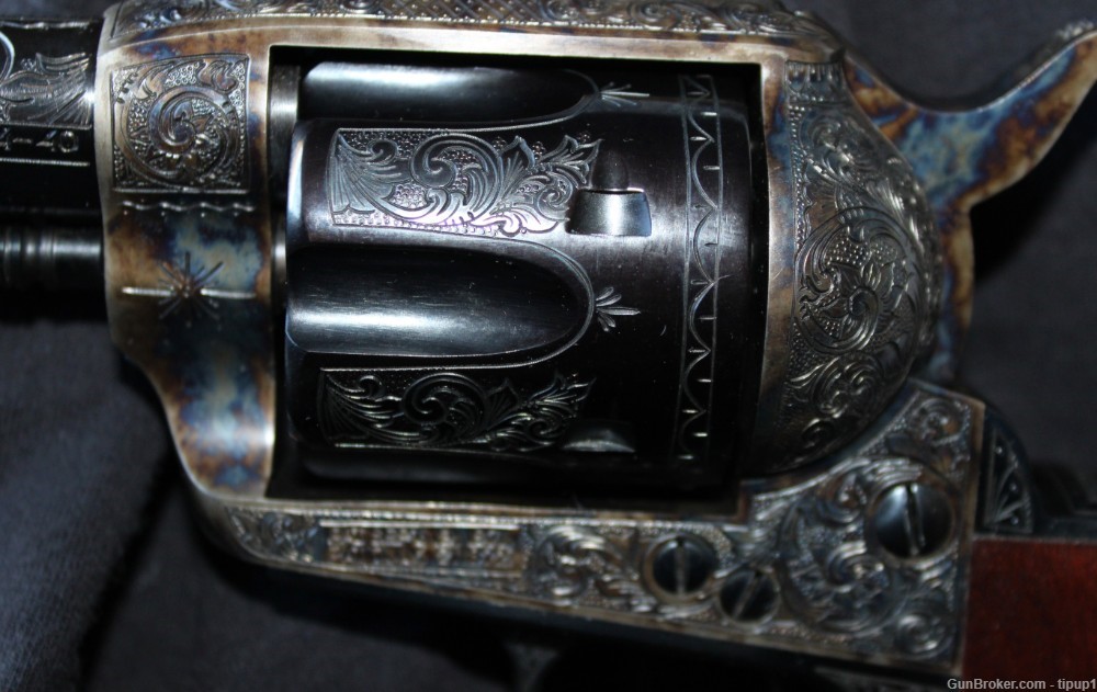 EMF / ASM 1873 Colt Hartford Model  Hand ENGRAVED-img-7