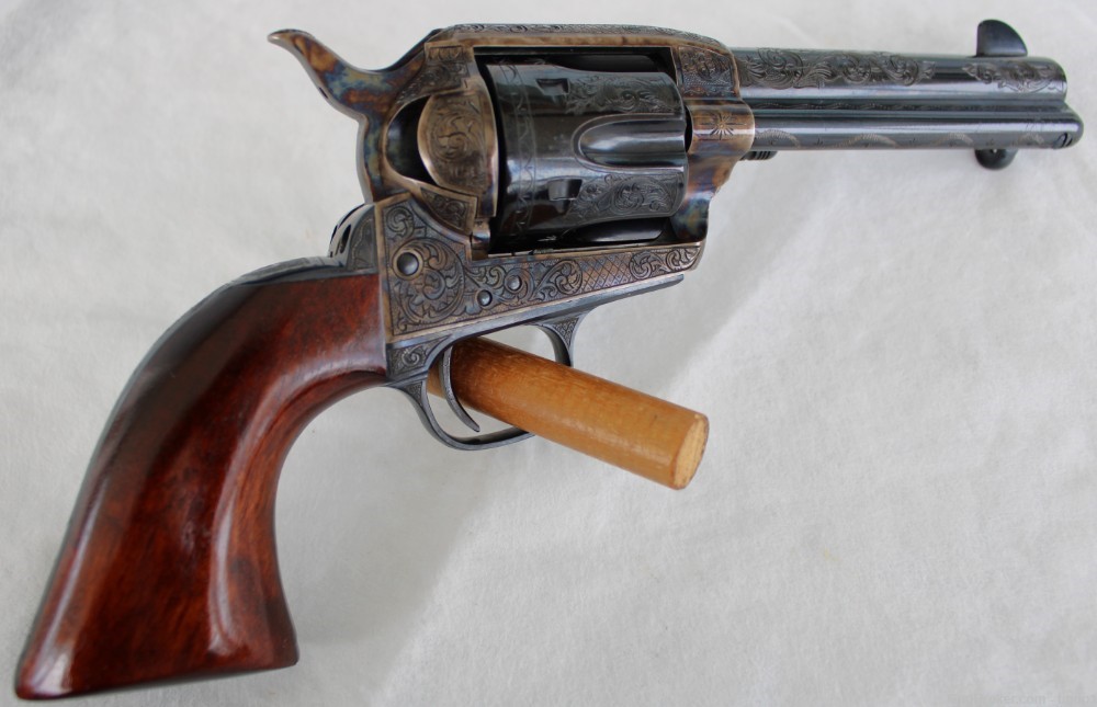 EMF / ASM 1873 Colt Hartford Model  Hand ENGRAVED-img-30