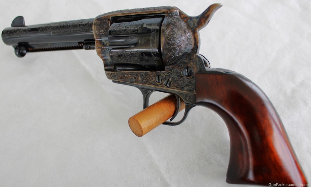 EMF / ASM 1873 Colt Hartford Model  Hand ENGRAVED-img-29