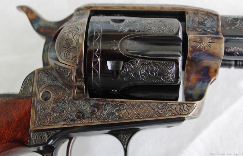 EMF / ASM 1873 Colt Hartford Model  Hand ENGRAVED-img-24