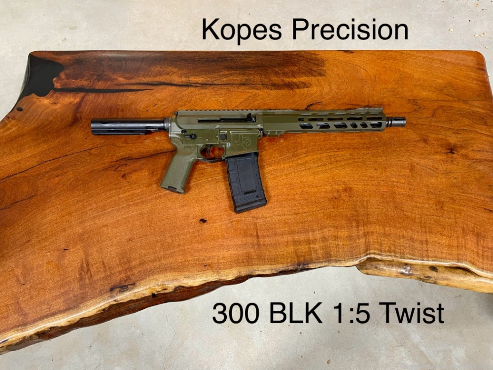 Spring Sale! Kopes Precision 300 BLK Side Charge Pistol ODG-img-0