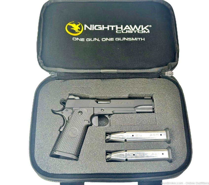 NEW Nighthawk Custom Talon 2011 9mm 5" 17+1 Double Stack 1911 W/ Light Rail-img-4