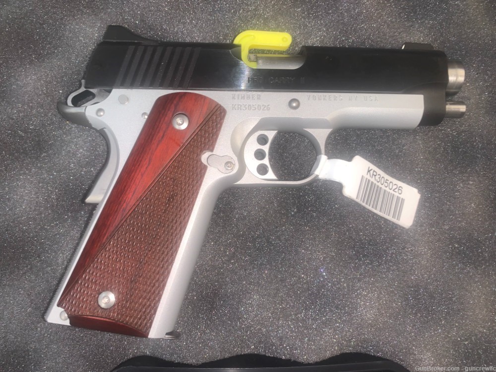 Kimber Pro Carry II Two Tone 1911 45acp 3200320 Blued 4" Layaway Available-img-3