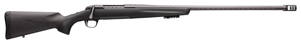 Browning X-Bolt Pro Long Range 7mm Rem Mag Rifle 3+1 26 Carbon Gray Elite-img-1
