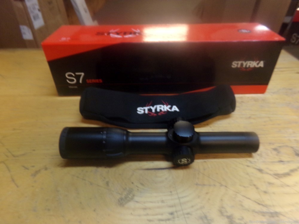 STYRKA S7 1x6x24  Side Focus, Plex Reticle  Factory New-img-0
