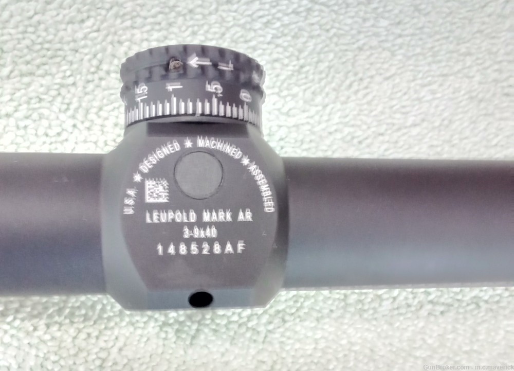 Leupold Mark AR MOD-1 3-9x40mm with Mil Dot Reticle-img-4