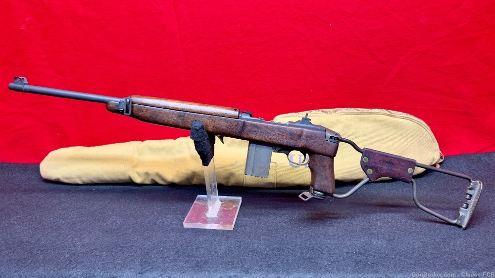 OMG! WW2 5-1943 U.S. Inland "1st TYPE" M1A1 PARATROOPER Carbine! 99% COND!-img-25