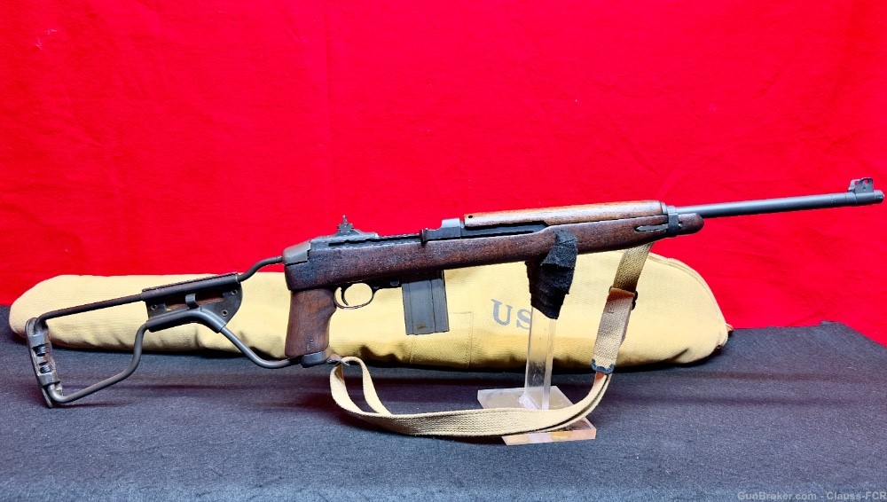OMG! WW2 5-1943 U.S. Inland "1st TYPE" M1A1 PARATROOPER Carbine! 99% COND!-img-24