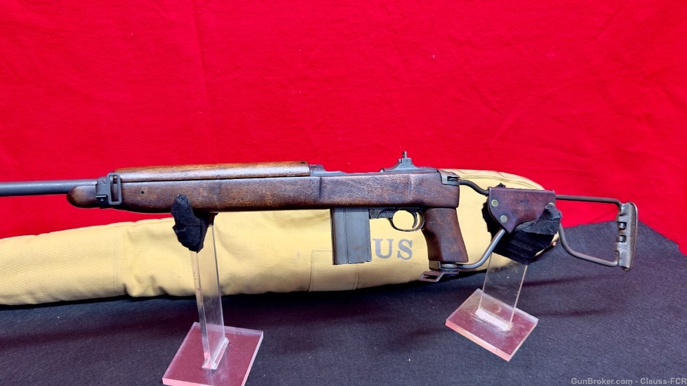 OMG! WW2 5-1943 U.S. Inland "1st TYPE" M1A1 PARATROOPER Carbine! 99% COND!-img-77