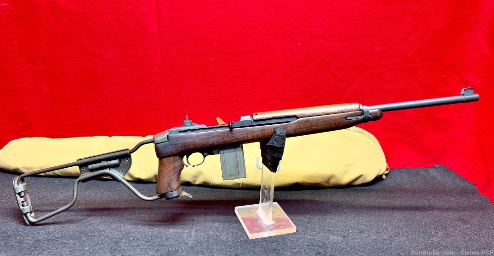 OMG! WW2 5-1943 U.S. Inland "1st TYPE" M1A1 PARATROOPER Carbine! 99% COND!-img-40