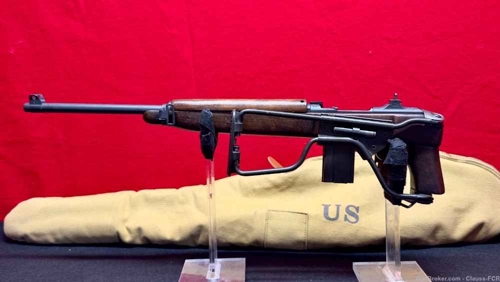 OMG! WW2 5-1943 U.S. Inland "1st TYPE" M1A1 PARATROOPER Carbine! 99% COND!-img-74