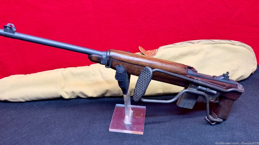 OMG! WW2 5-1943 U.S. Inland "1st TYPE" M1A1 PARATROOPER Carbine! 99% COND!-img-31