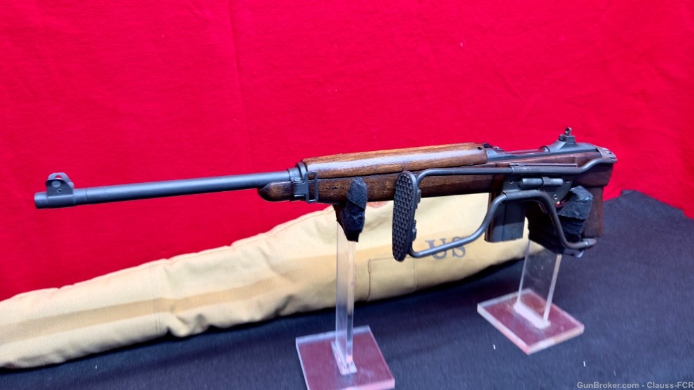 OMG! WW2 5-1943 U.S. Inland "1st TYPE" M1A1 PARATROOPER Carbine! 99% COND!-img-52