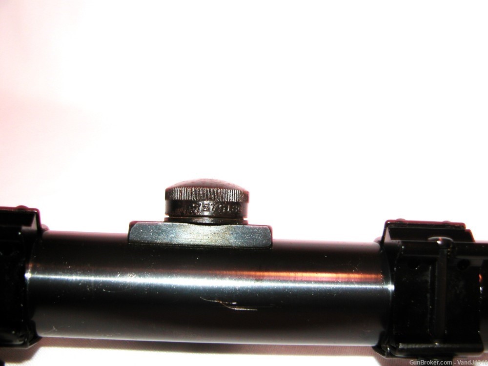 Vintage Lyman Challenger All-Weather 4X Rifle Scope w/ 26mm Rings Gloss -img-7