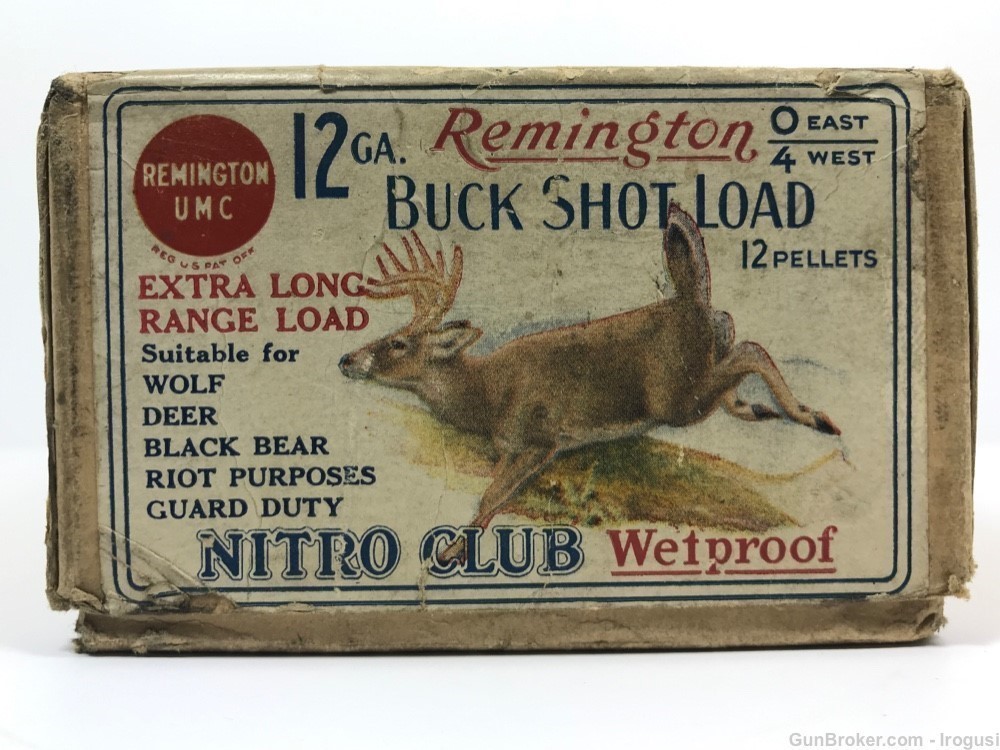 Remington Nitro Club 12 Ga Buck Shot GAME LOADS 0 East 4 West FULL 989-LRP-img-6