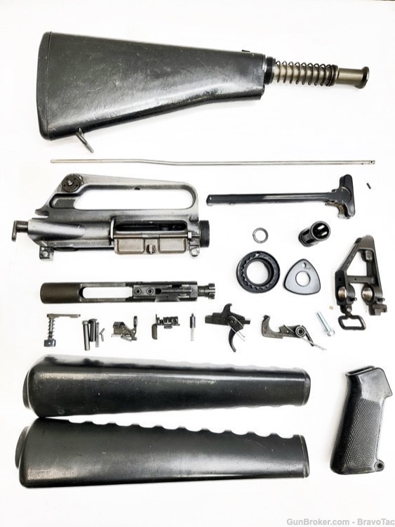 Original Colt M16A1 Parts Kit VG Condition Vietnam GI Surplus M16 A1 USGI-img-0
