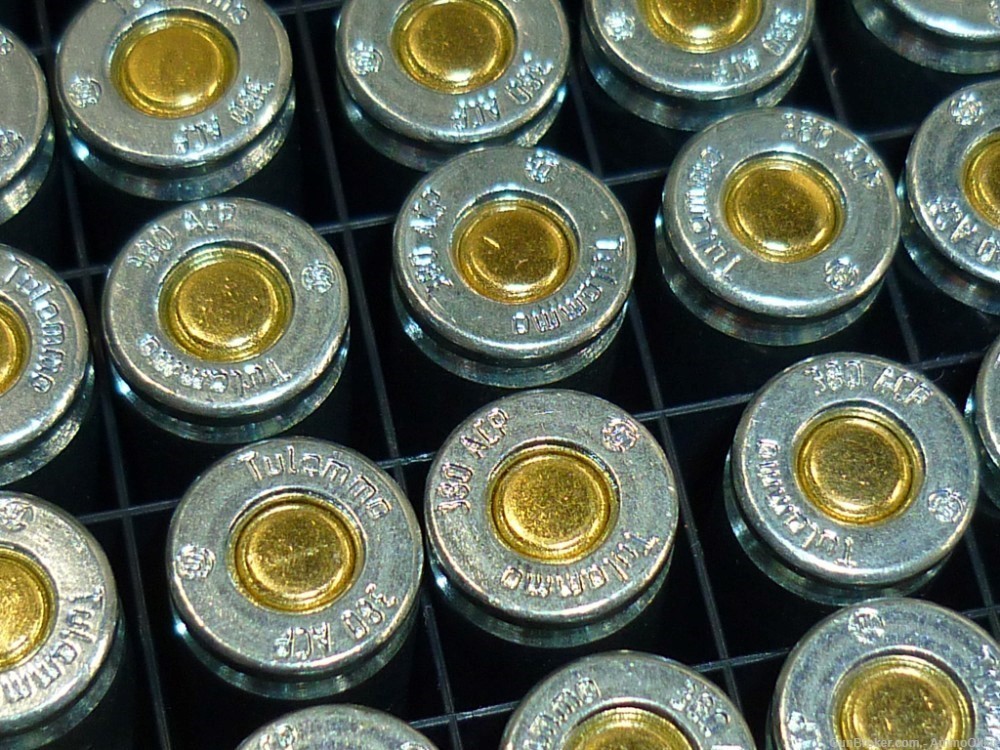 50rd - SEARGENT MAJOR - .380 ACP - Zinc Casings - 95gr FMJ - NON MAGNETIC-img-8