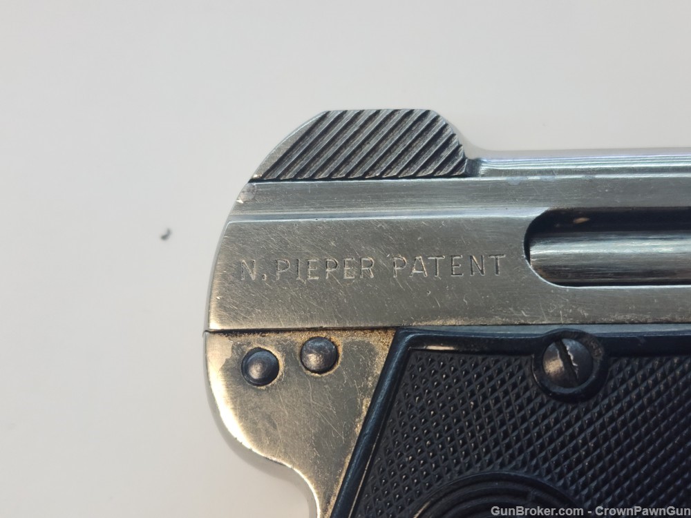 Steyr N.Pieper 1908 pocket pistol .25 cal  MARKED-img-3